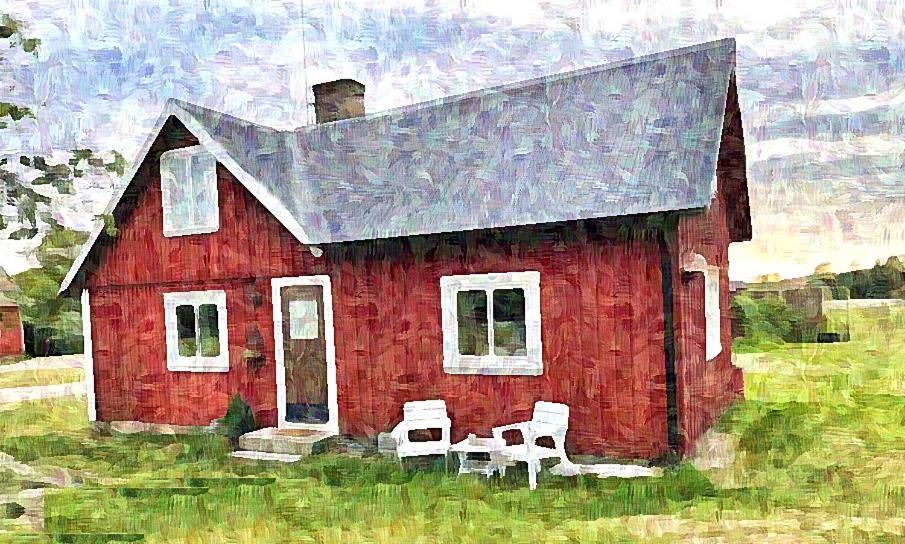 Seaside House In A Old Farm Near Falkenberg, 500M To Beach 外观 照片